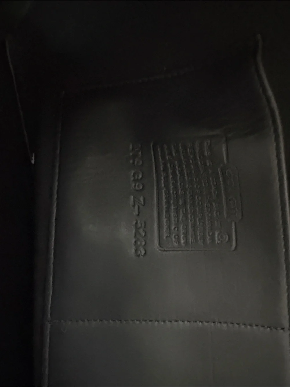 Classic Black Leather Briefcase with Shoulder Strap by COACH